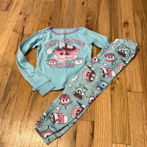 Children’s Place girls hot cocoa pajamas size 4